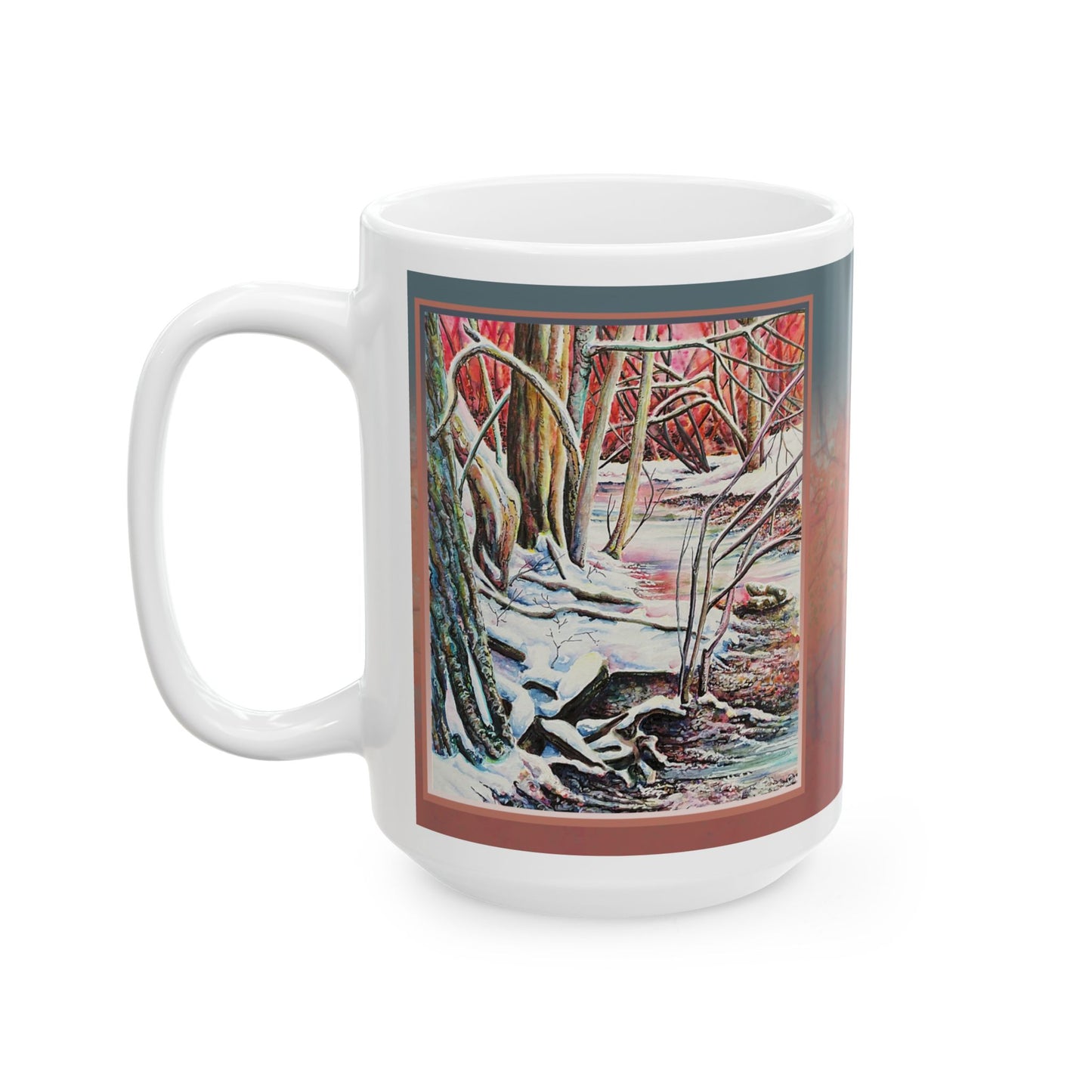 Mug - Snowy River Ceramic Mug (11oz, 15oz)