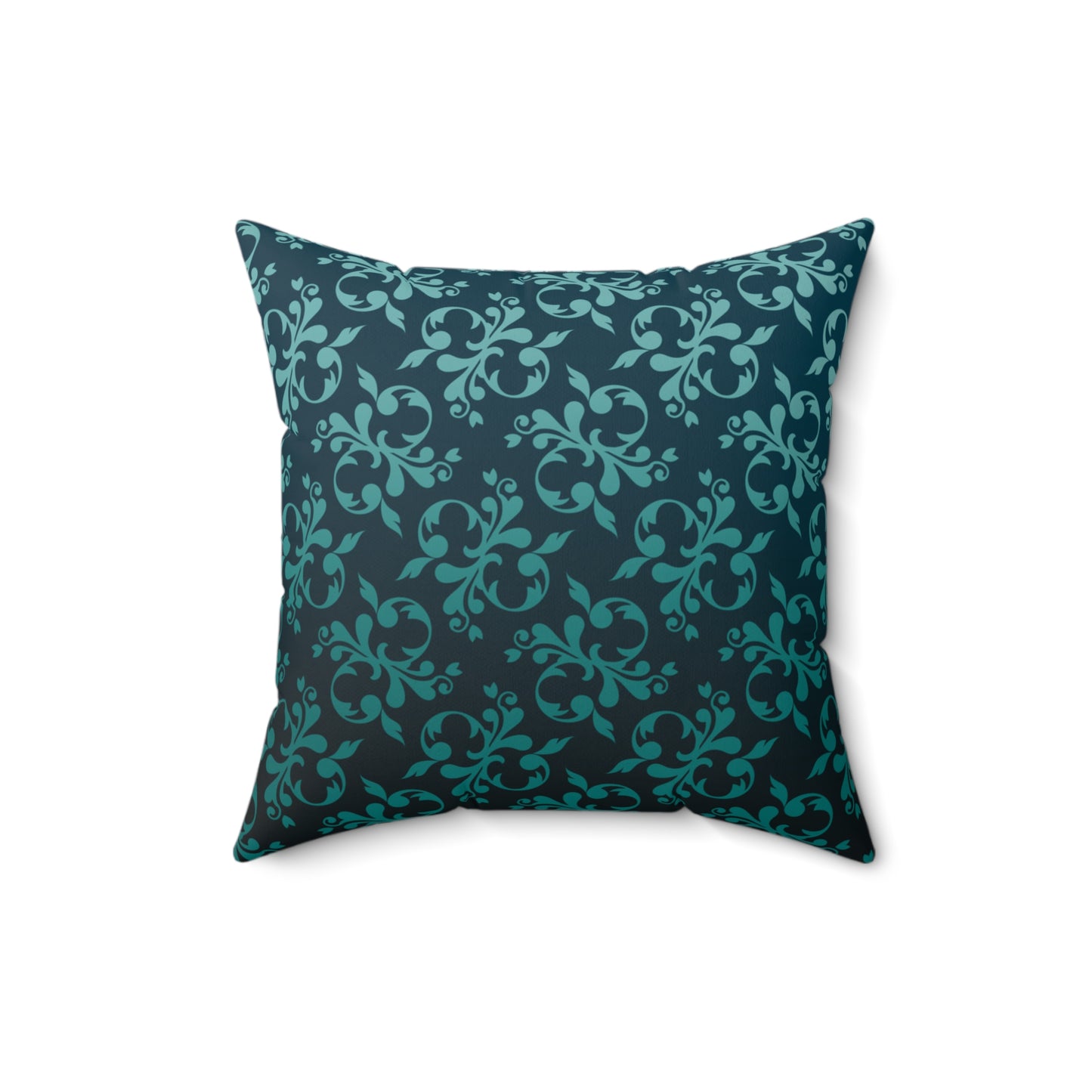 Elegant Flower Square Pillow