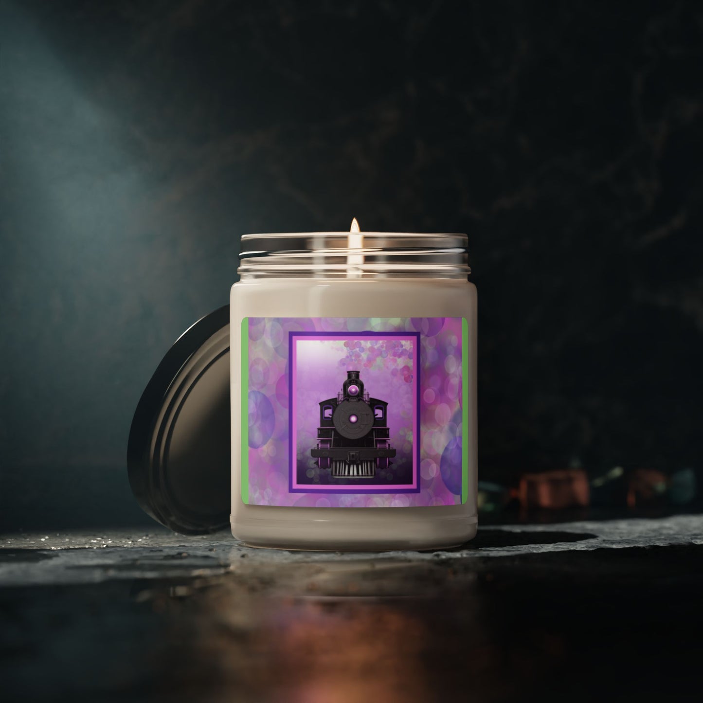 Candle Steam Locomotive - Pink