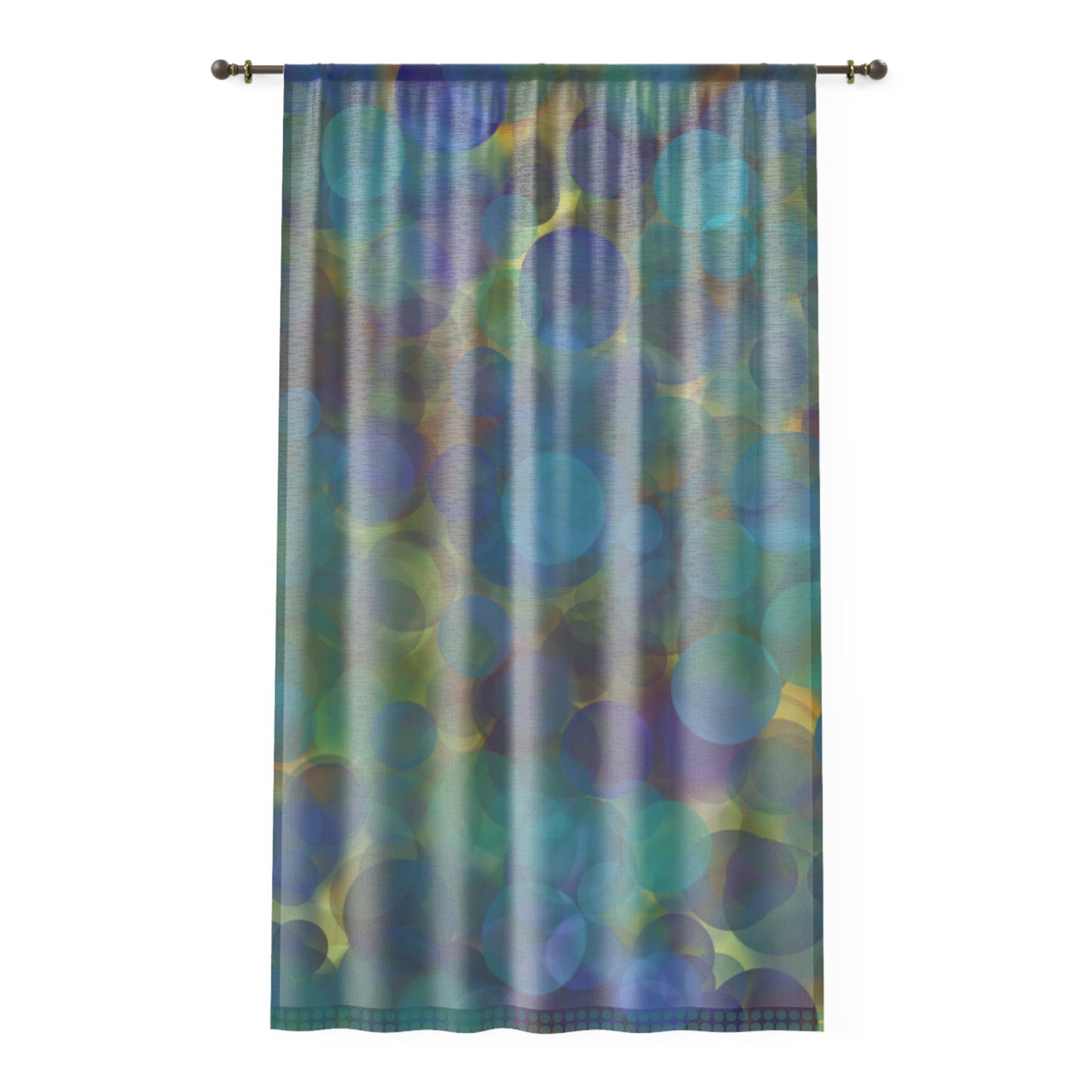 Sheer Curtain - Multicolored Sheer to Go with Colorful Bug Collection