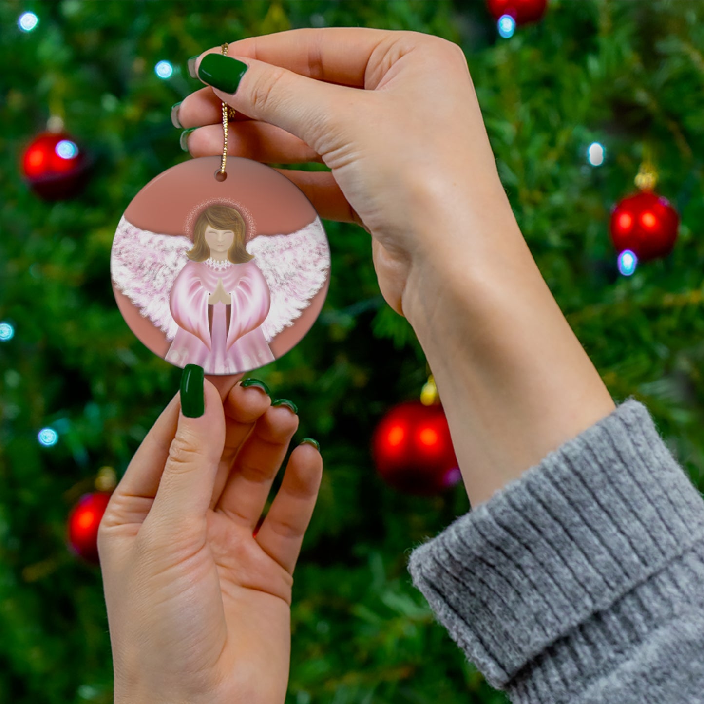 Angel Ceramic Ornament