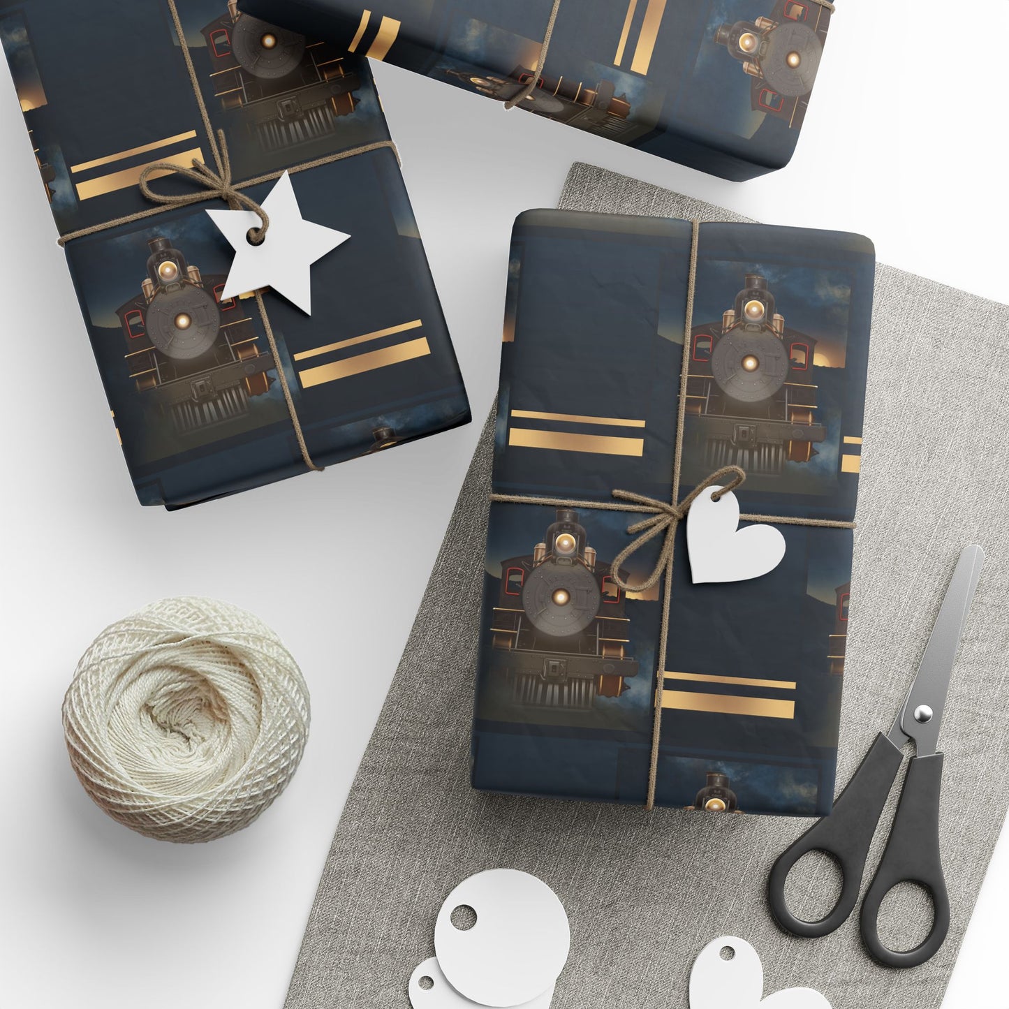 Wrapping Papers - Train Fun Gift Wrap