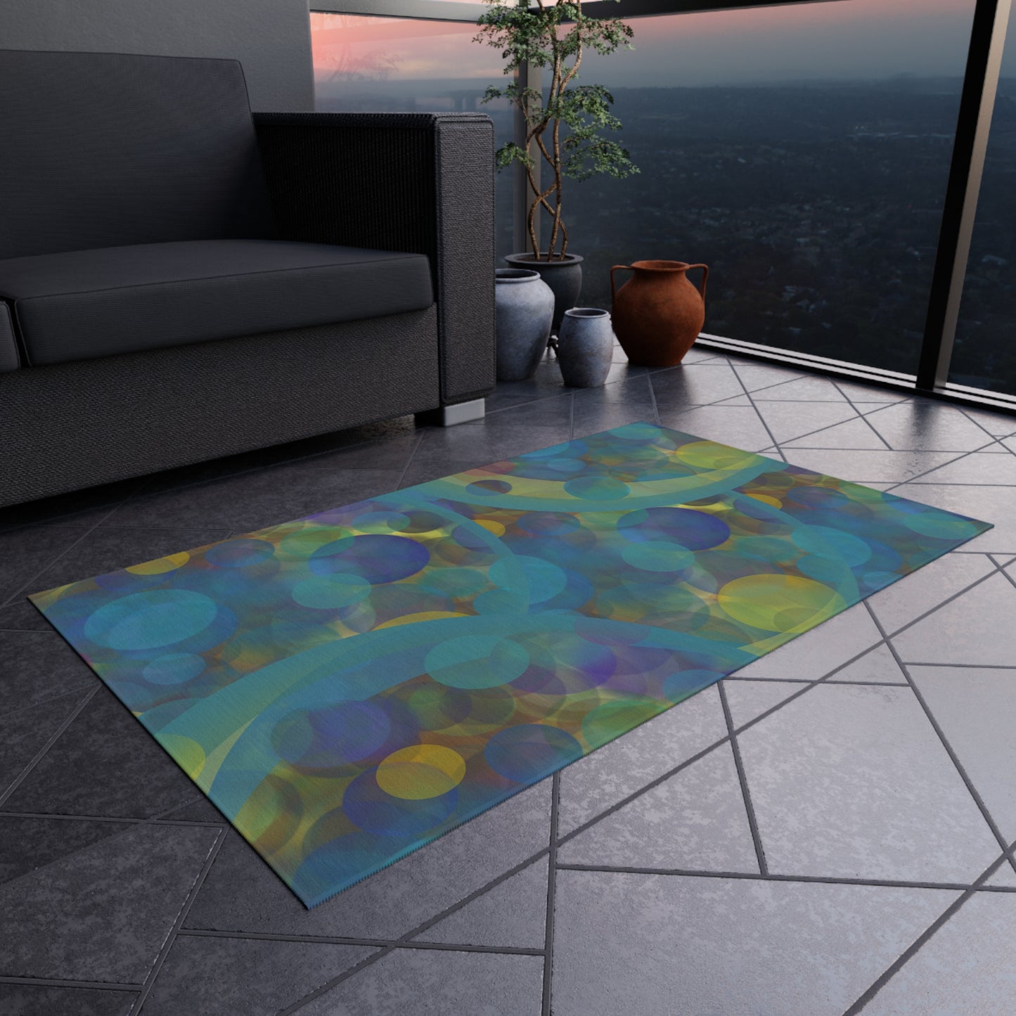 Outdoor Rug - Colorful