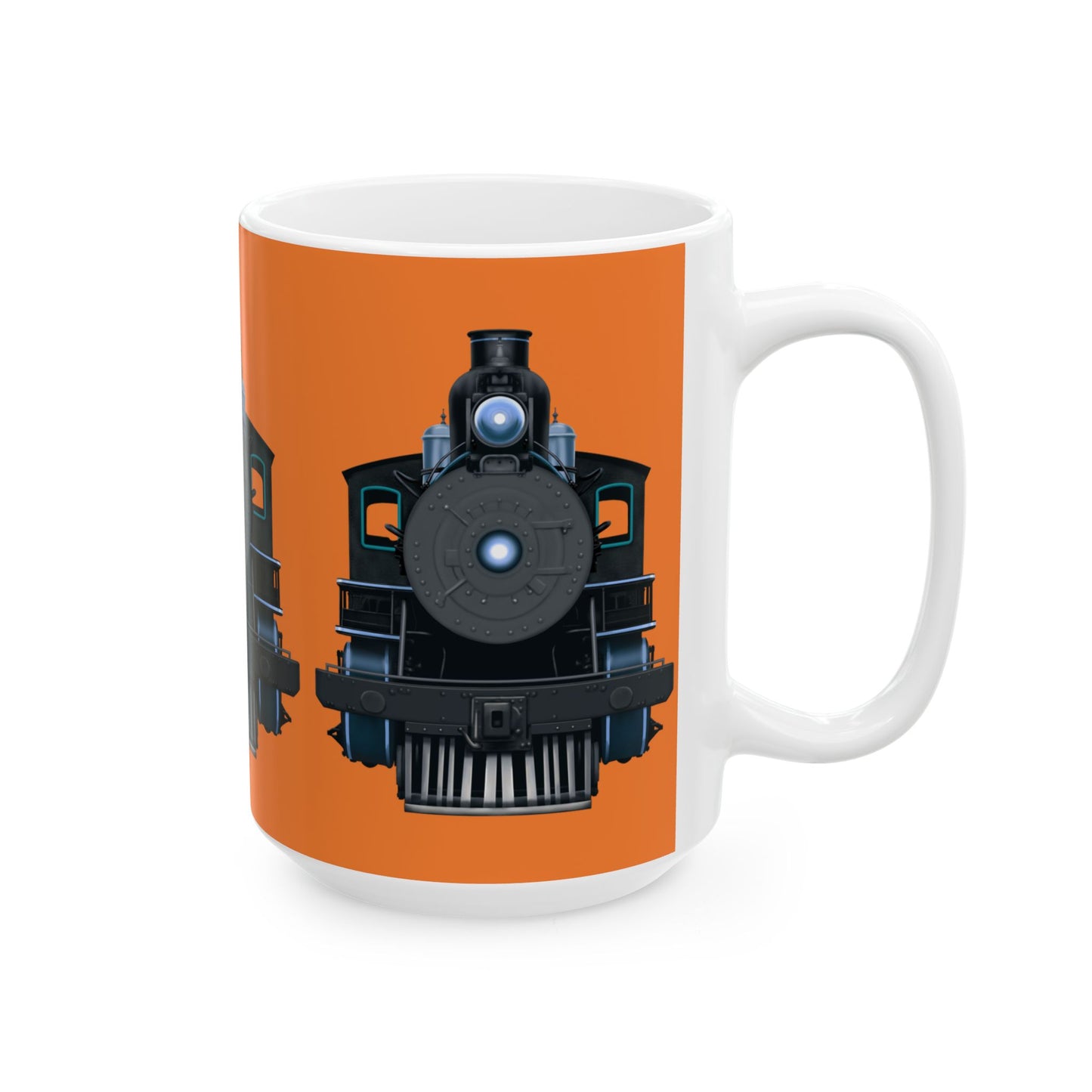 Vintage Steam Locomotive Design - 11oz and 15oz Options