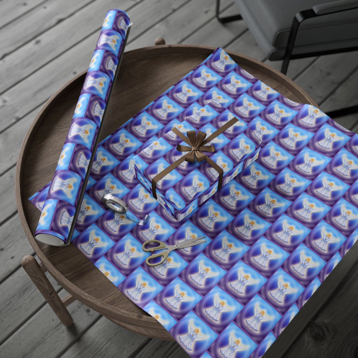 Wrapping Papers - Glowing Angel Design