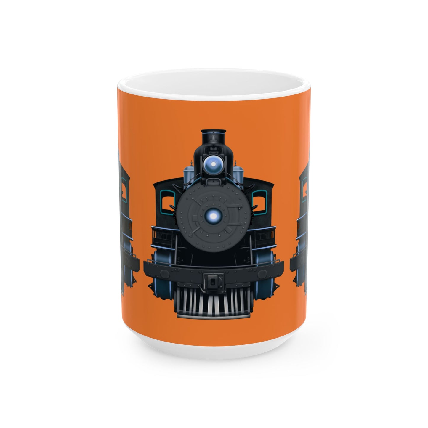 Vintage Steam Locomotive Design - 11oz and 15oz Options