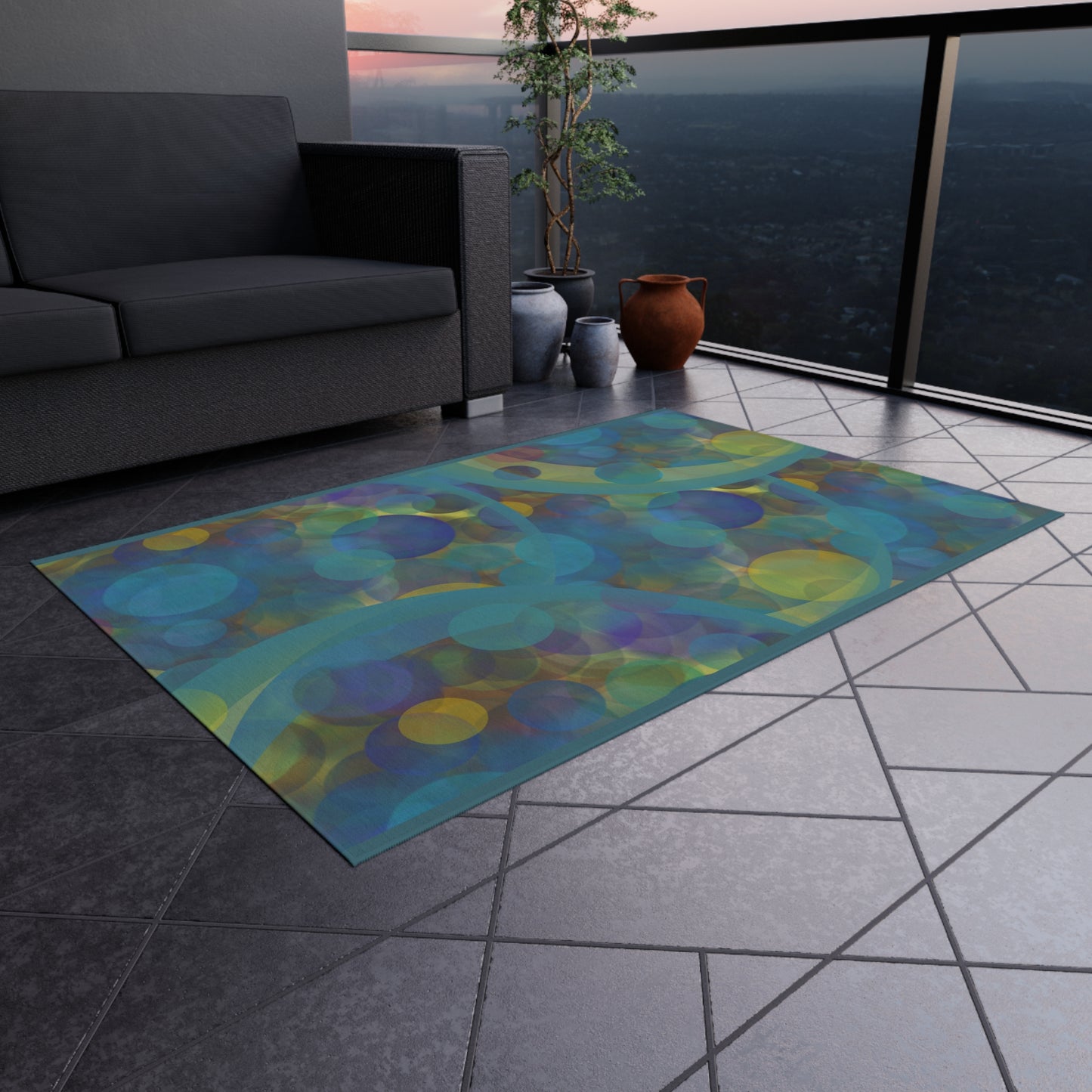 Outdoor Rug - Colorful