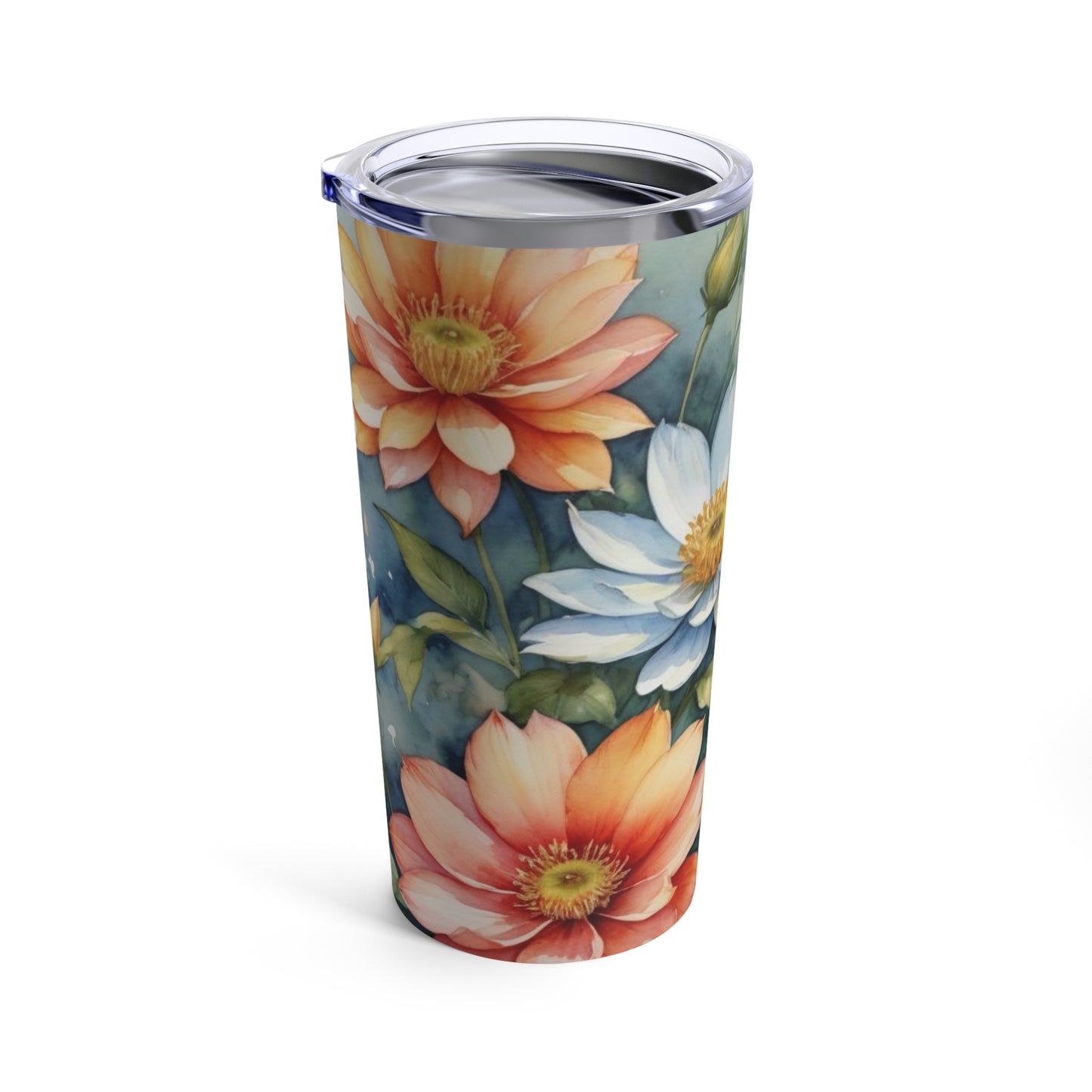 Floral Tumbler 20oz - Beautiful Floral Design