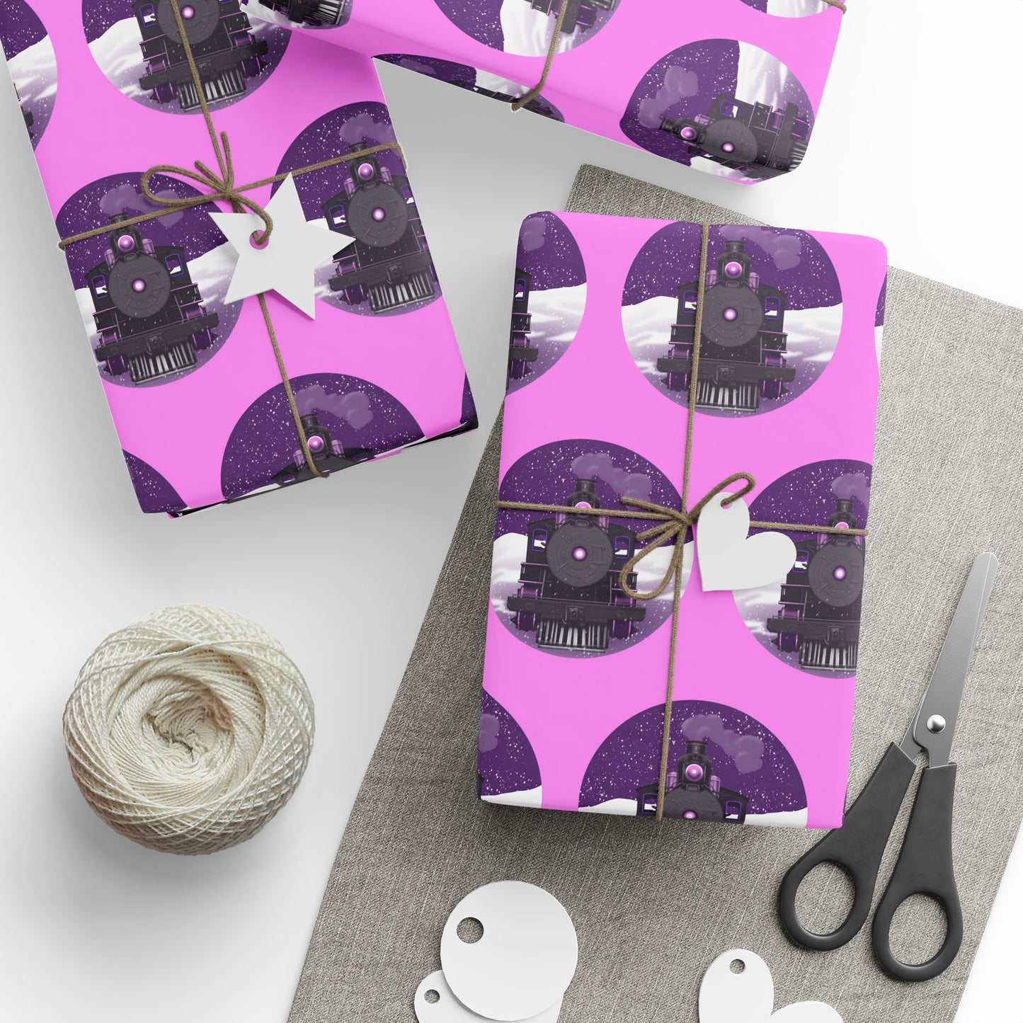 Wrapping Papers - Train Fun Gift Wrap