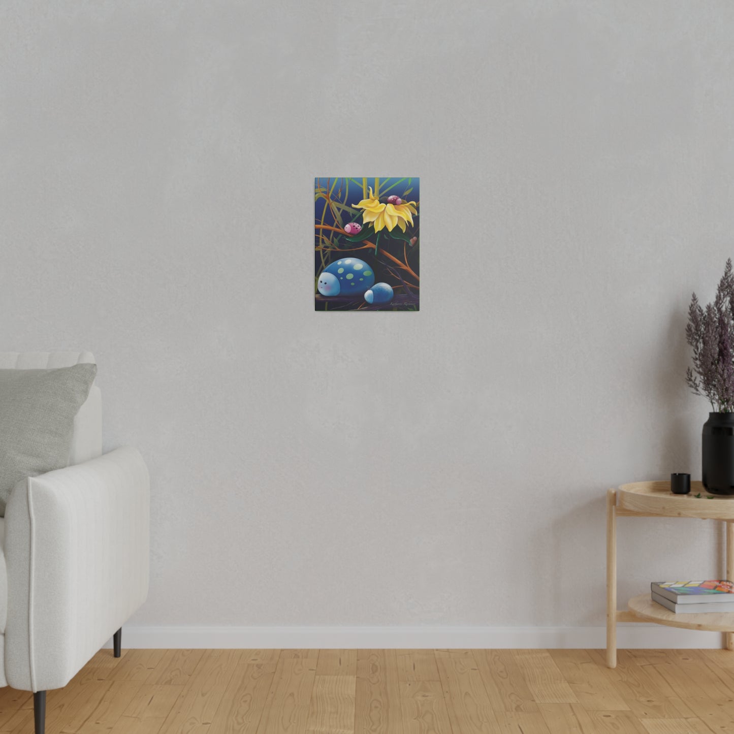 Colorful Bugs- Matte Canvas, Stretched, 0.75"