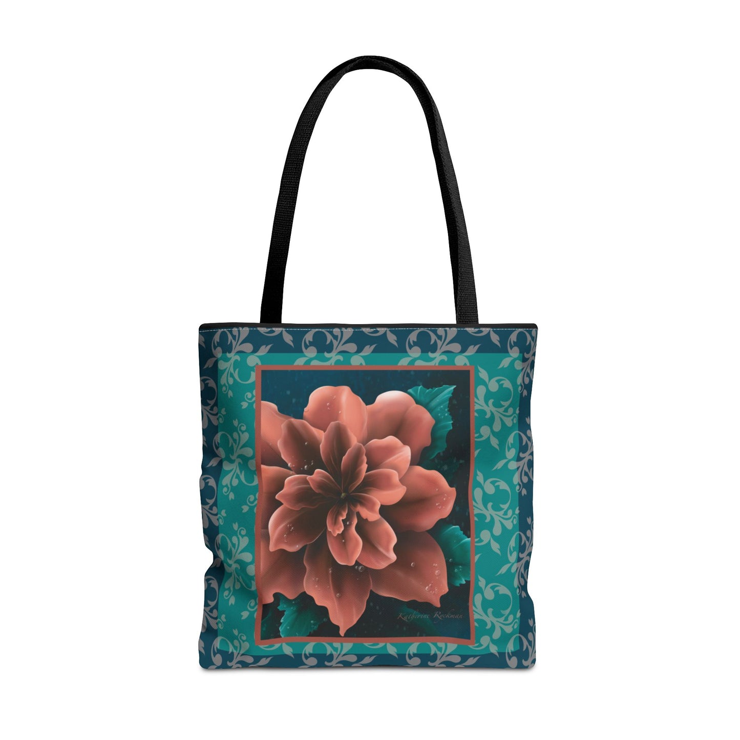 Elegant Flower Tote Bag