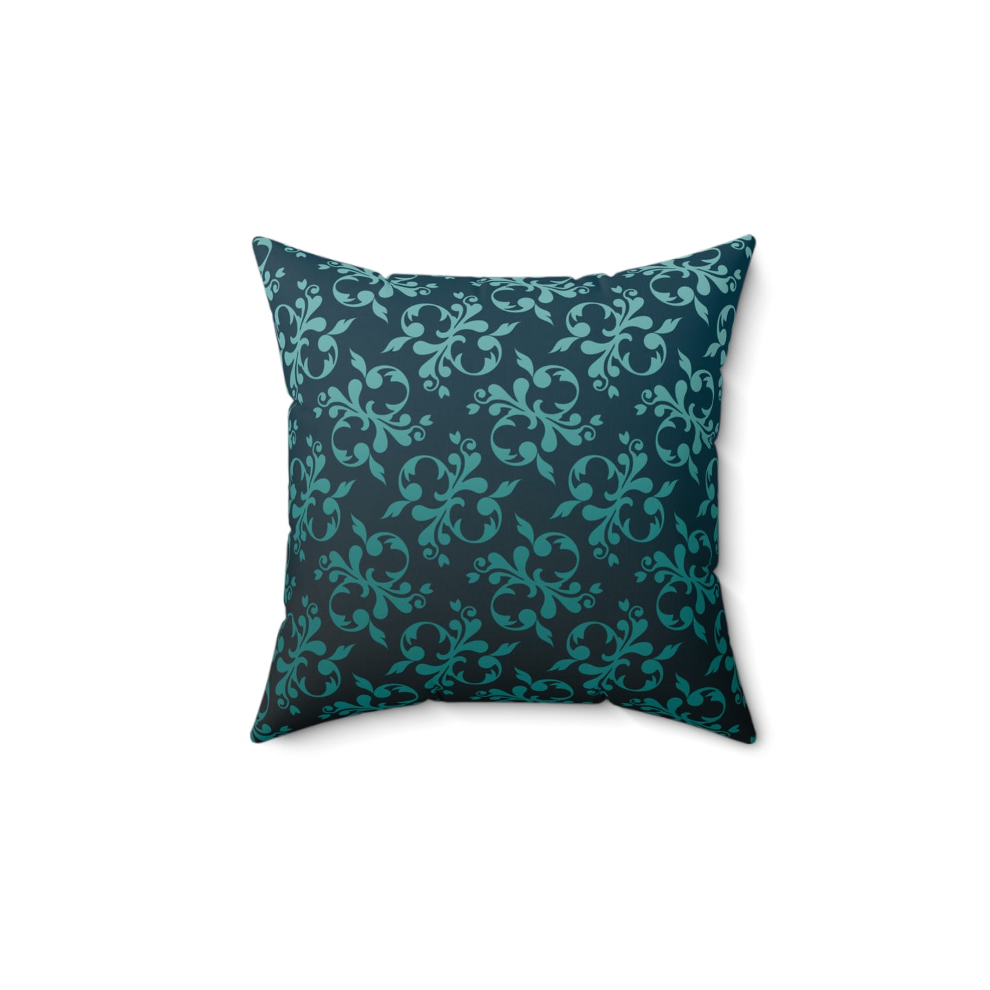 Elegant Flower Square Pillow