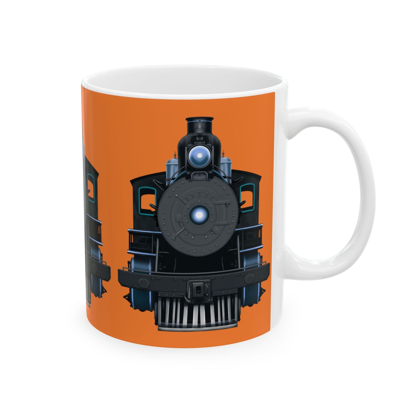 Vintage Steam Locomotive Design - 11oz and 15oz Options