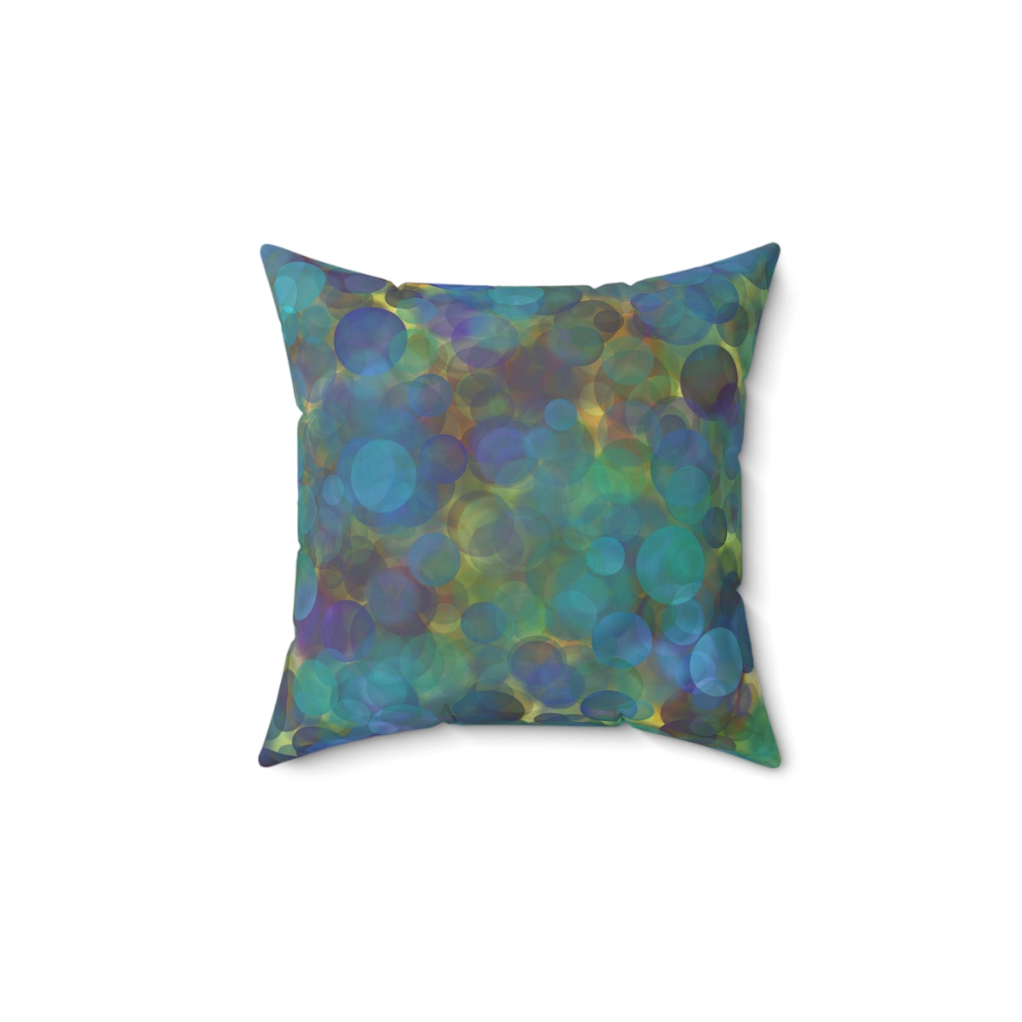 Colorful Bugs Square Pillow