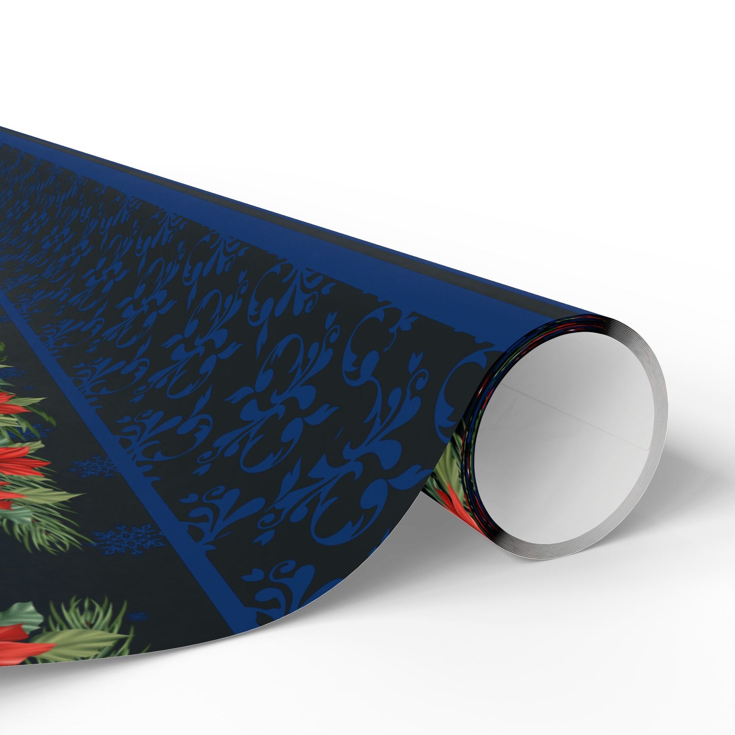 Papers - Poinsettia, Pine and Holly Design