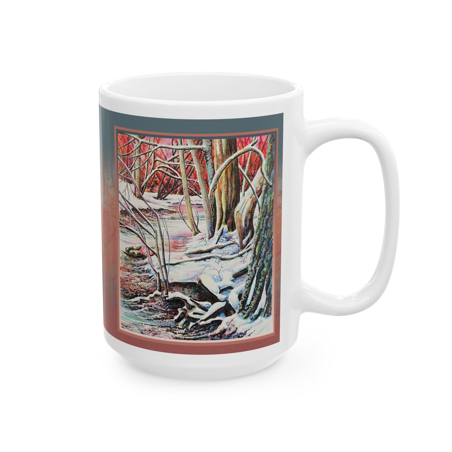 Mug - Snowy River Ceramic Mug (11oz, 15oz)