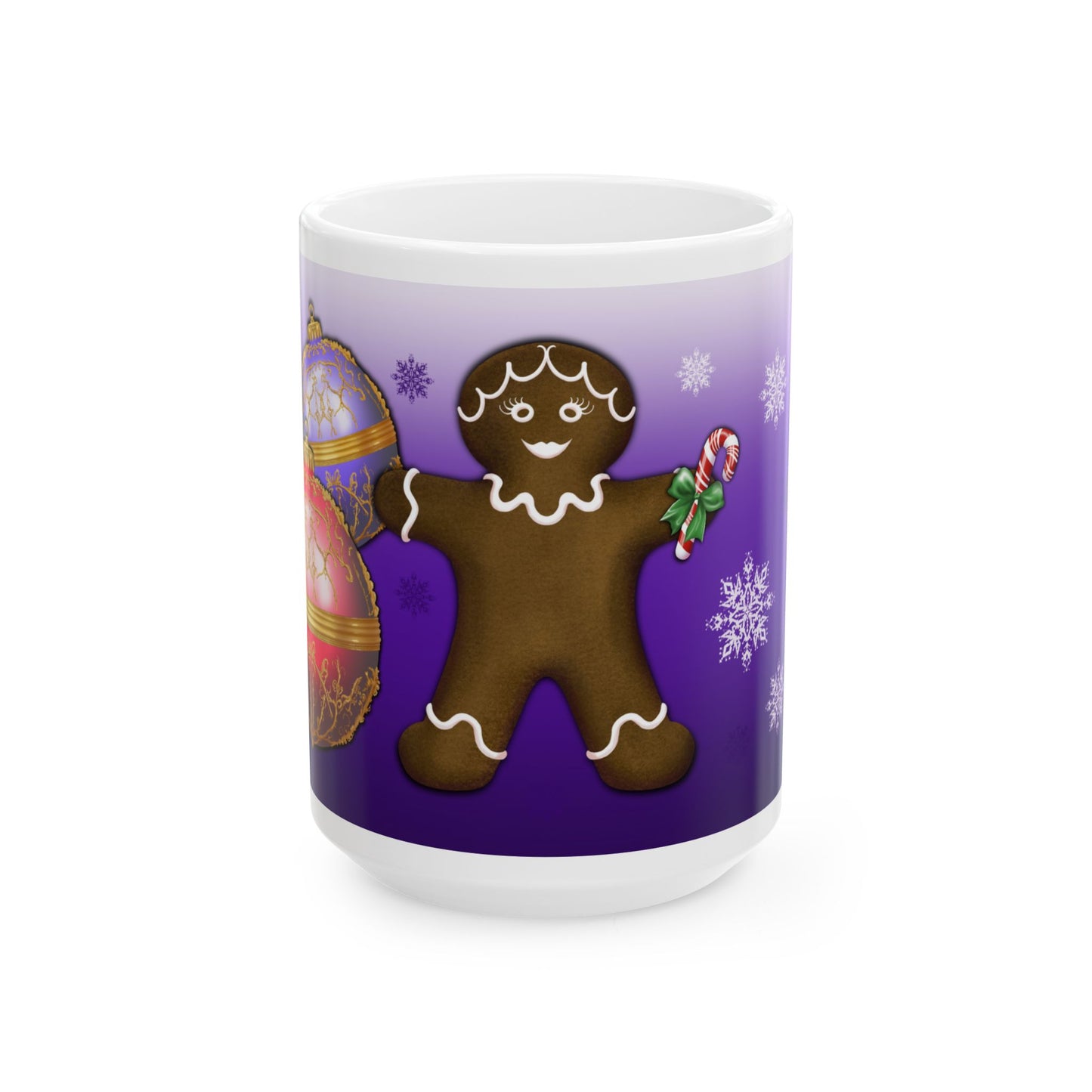 Mug - Gingerbread Girl Design (11oz, 15oz)