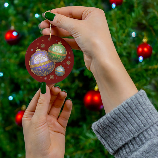 Ceramic Ornament - Beautiful and Colorful