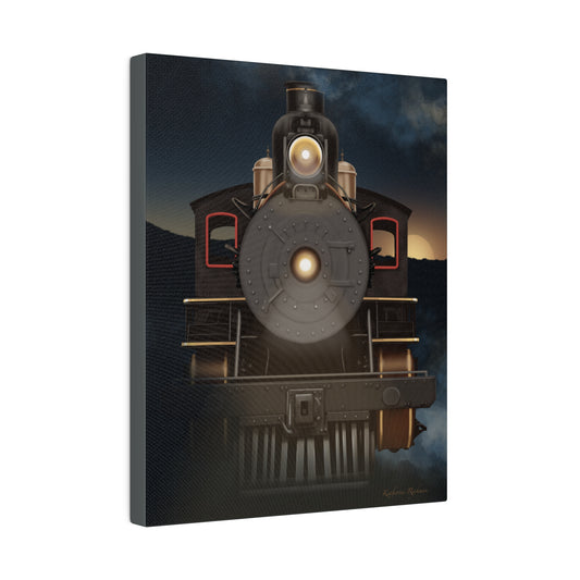 Canvas Print Steam Locomotive