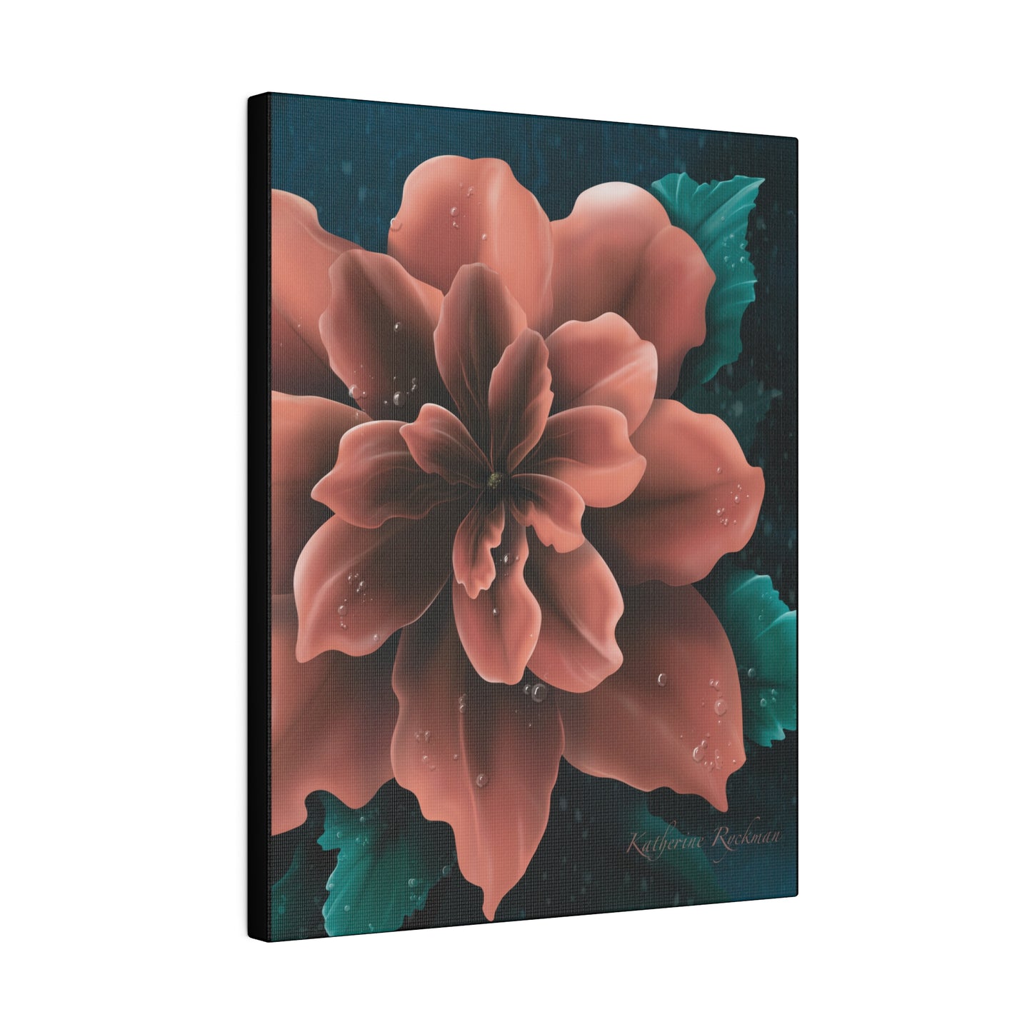 Elegant Flower - Matte Canvas, Stretched, 0.75"