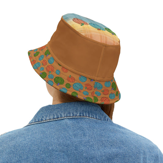 Bucket Hat - Pumpkin pattern