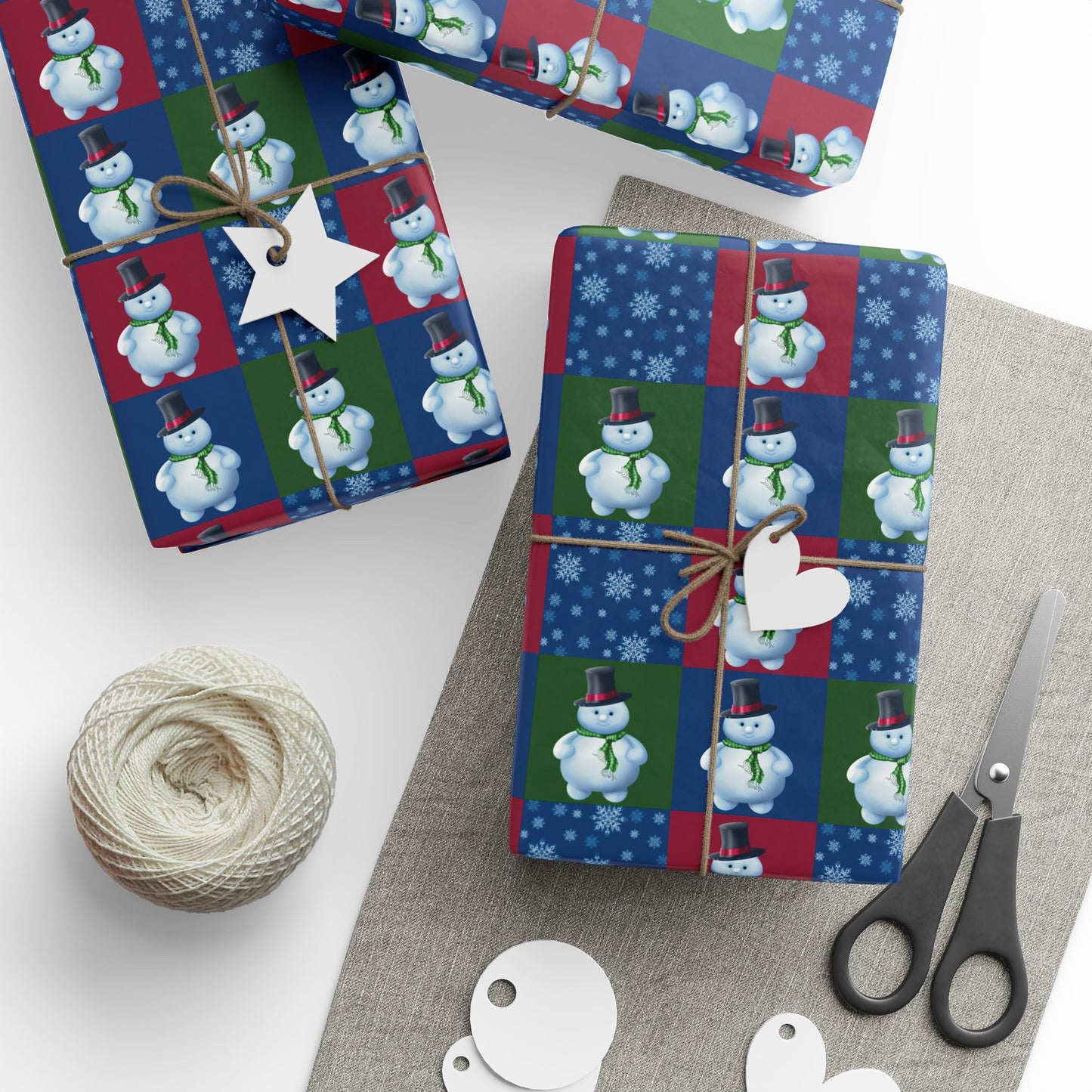 Wrapping Papers Snowman