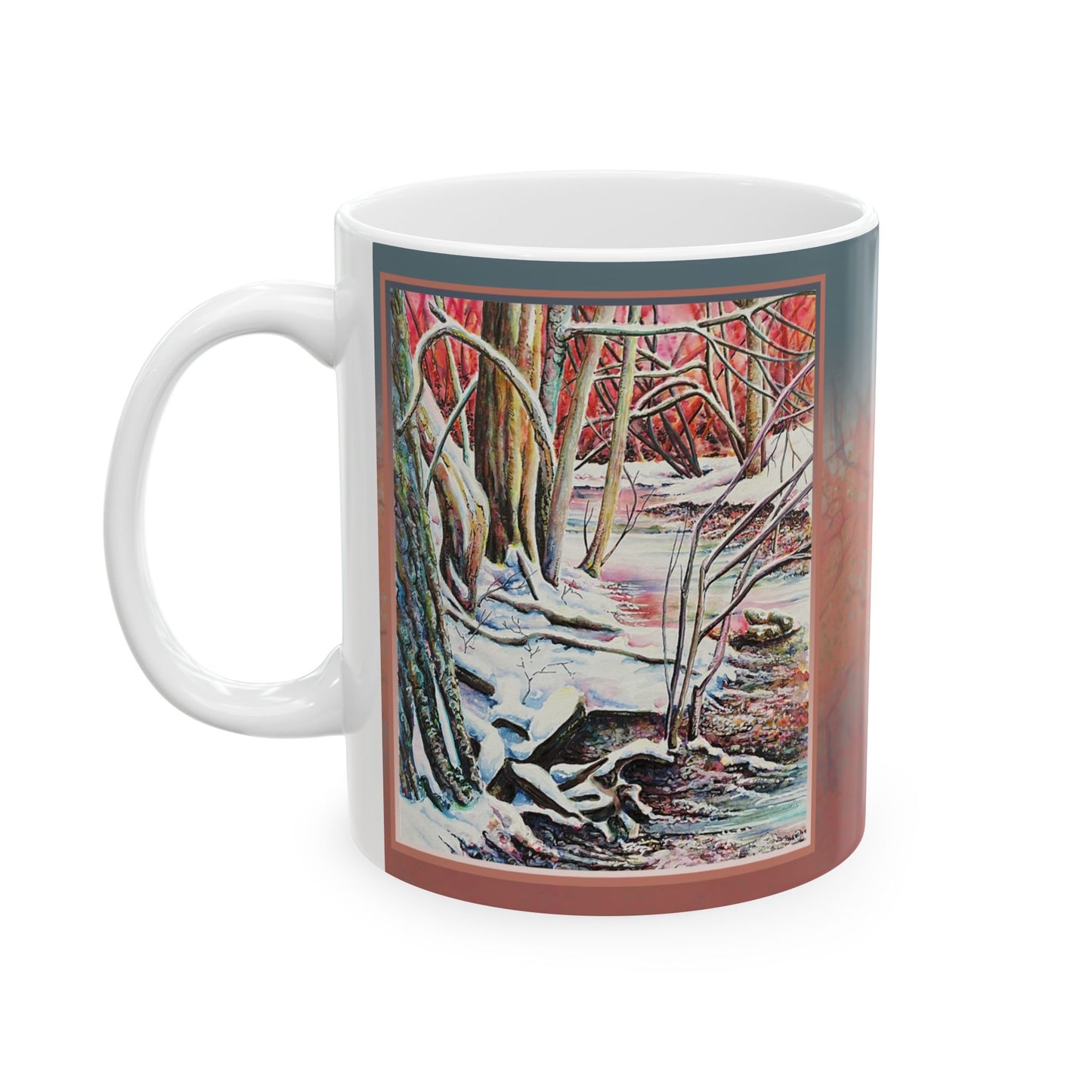 Mug - Snowy River Ceramic Mug (11oz, 15oz)