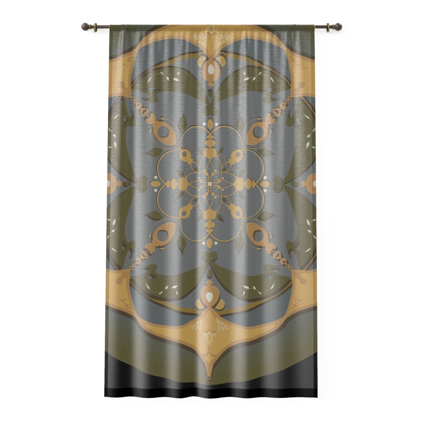 Sheer Curtain - Multicolored Sheer