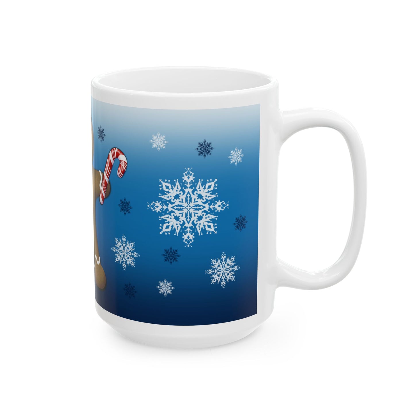 Mug - Gingerbread Man Design (11oz, 15oz)