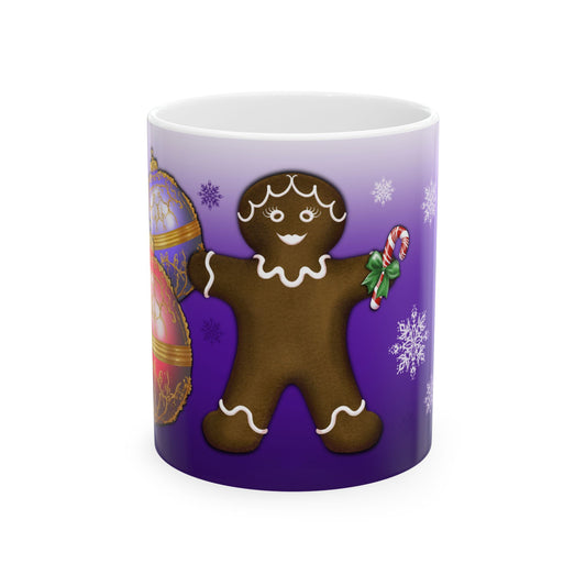 Mug - Gingerbread Girl Design (11oz, 15oz)