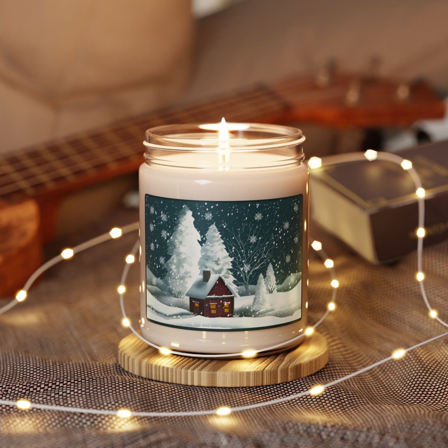 Soy Candle - Country Snowy Home Winter Scents 9oz