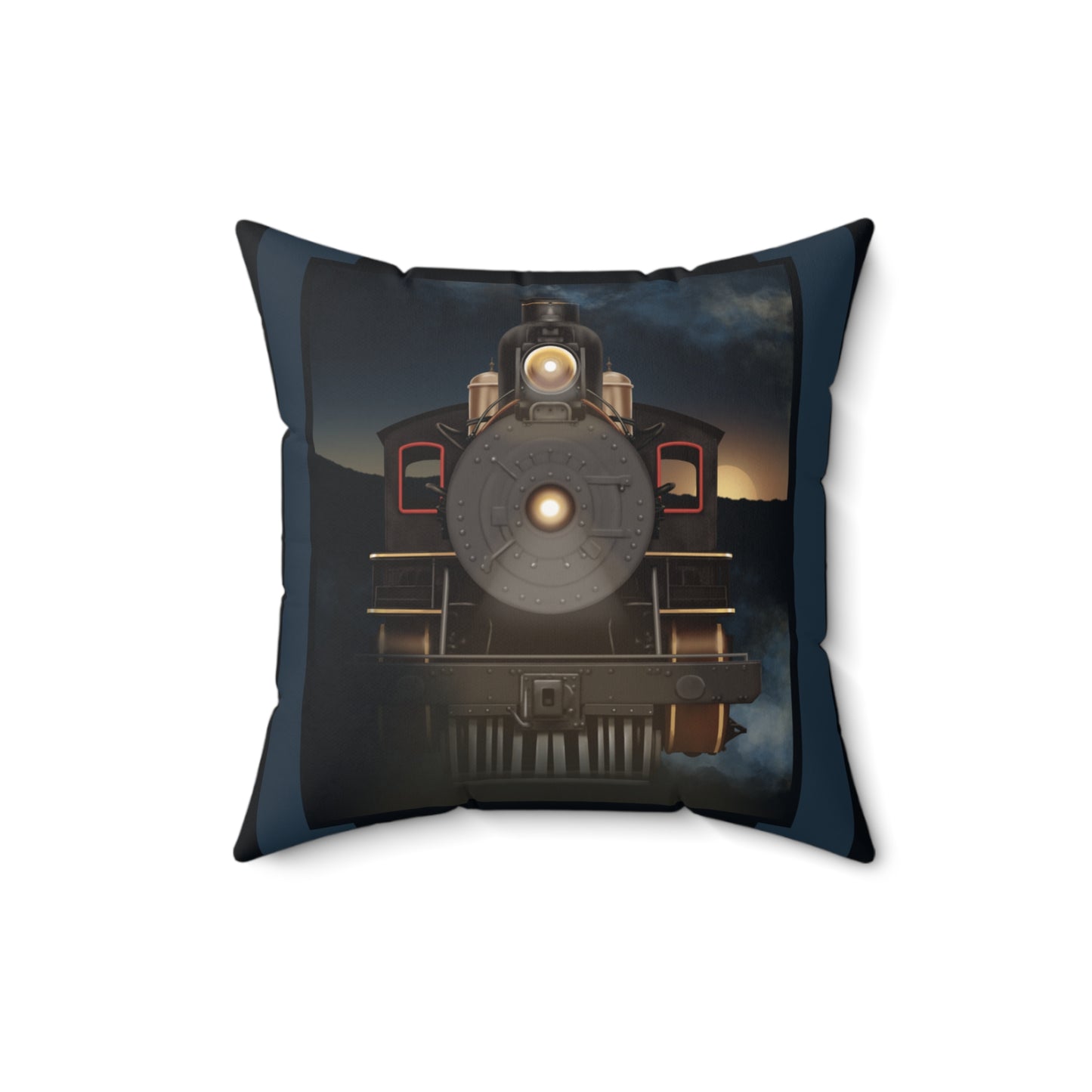 Pillow - Steam Locomotive Design