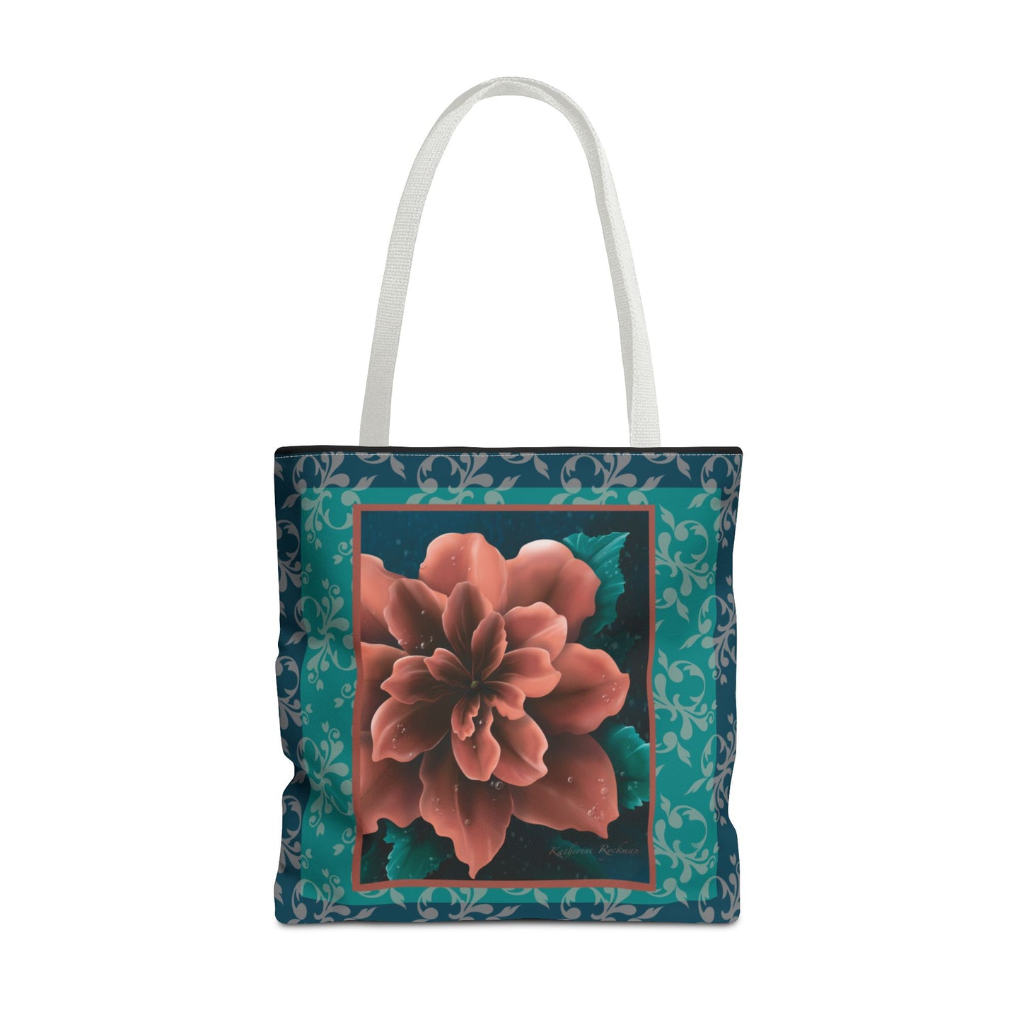 Elegant Flower Tote Bag