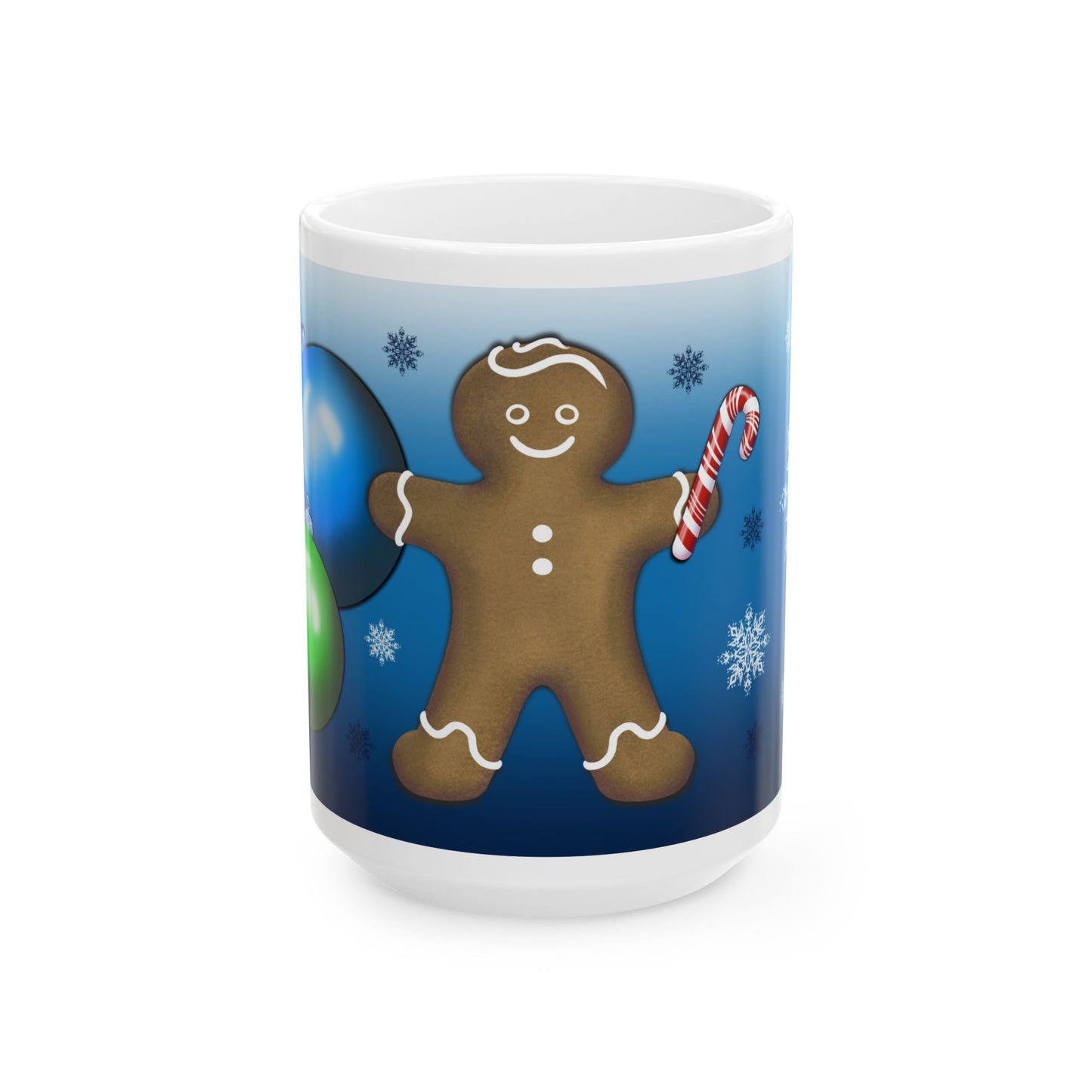 Mug - Gingerbread Man Design (11oz, 15oz)