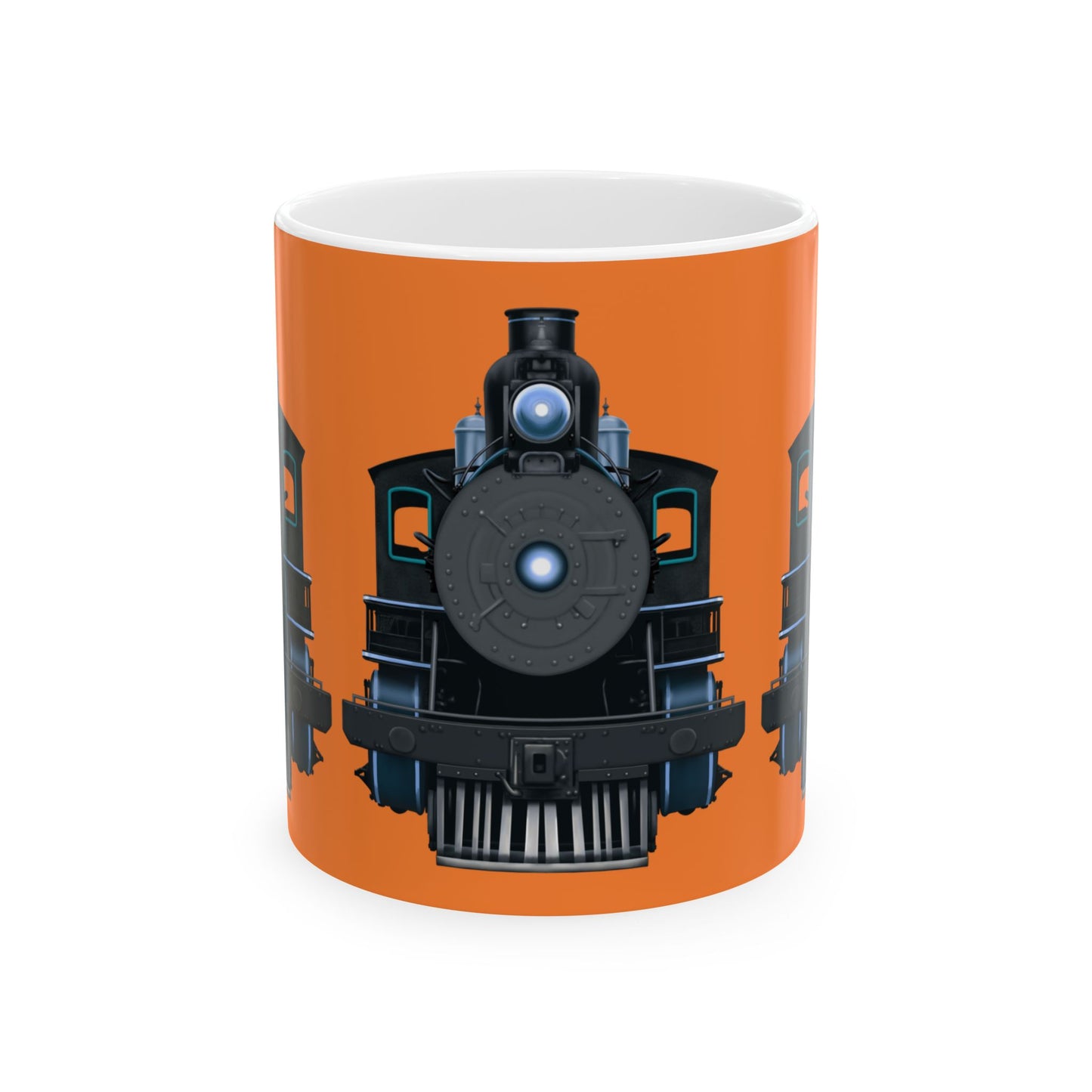 Vintage Steam Locomotive Design - 11oz and 15oz Options