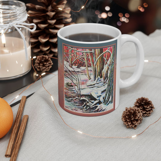 Mug - Snowy River Ceramic Mug (11oz, 15oz)