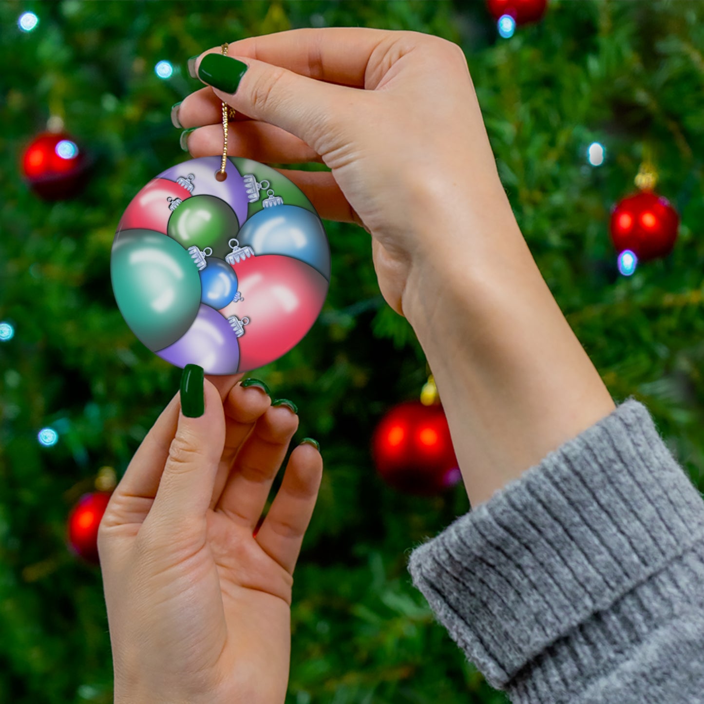 Ceramic Ornament - Beautiful and Colorful