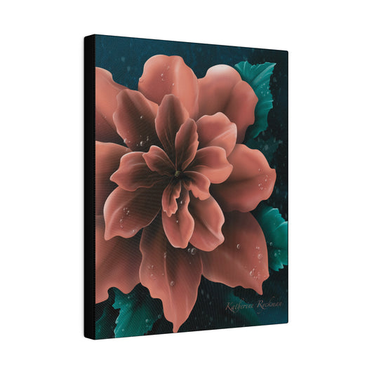 Elegant Flower - Matte Canvas, Stretched, 0.75"