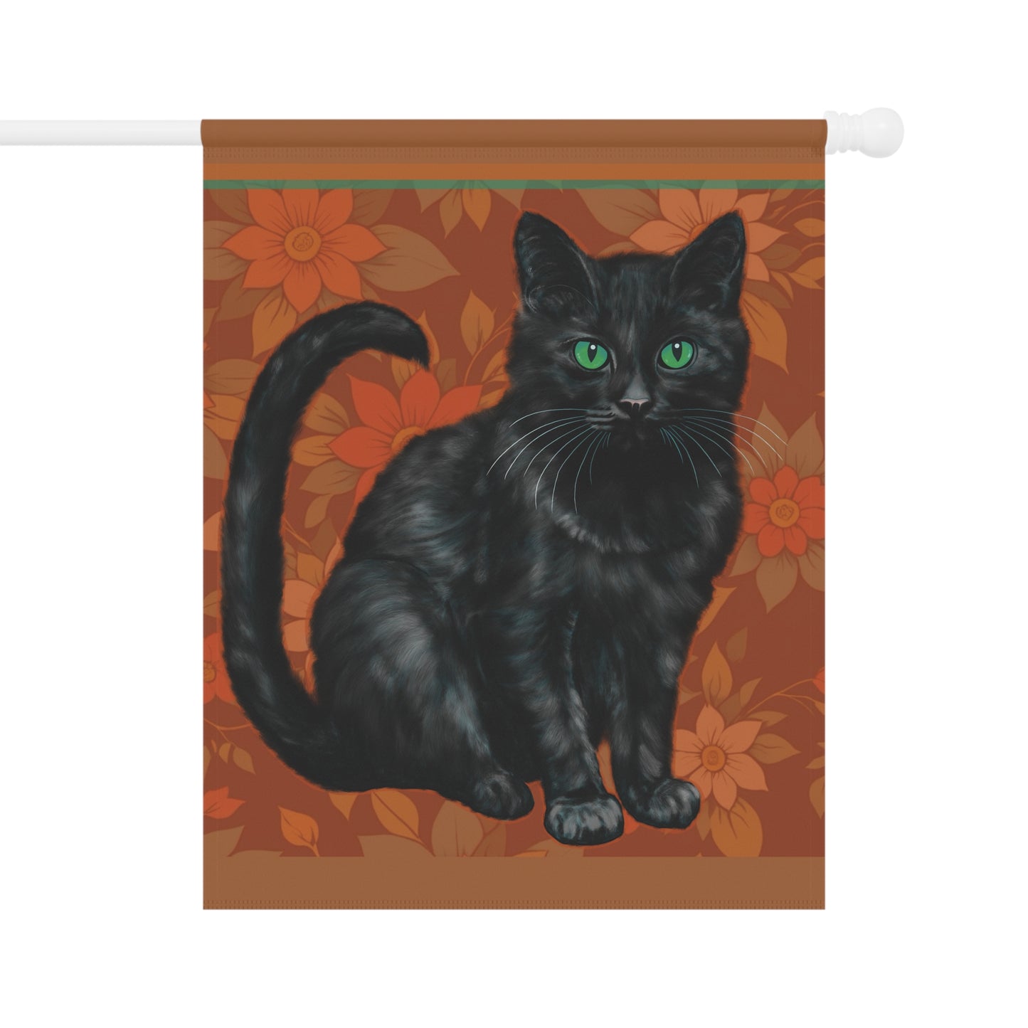 Banner - Black Cat Design for Garden & House Decor