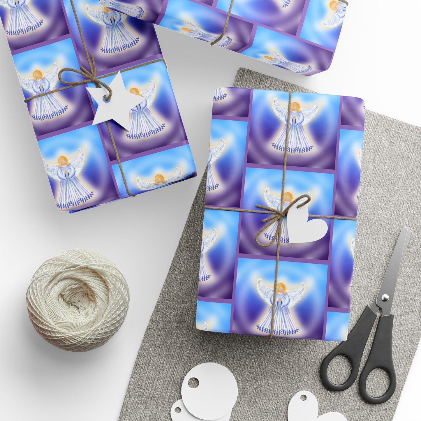 Wrapping Papers - Glowing Angel Design