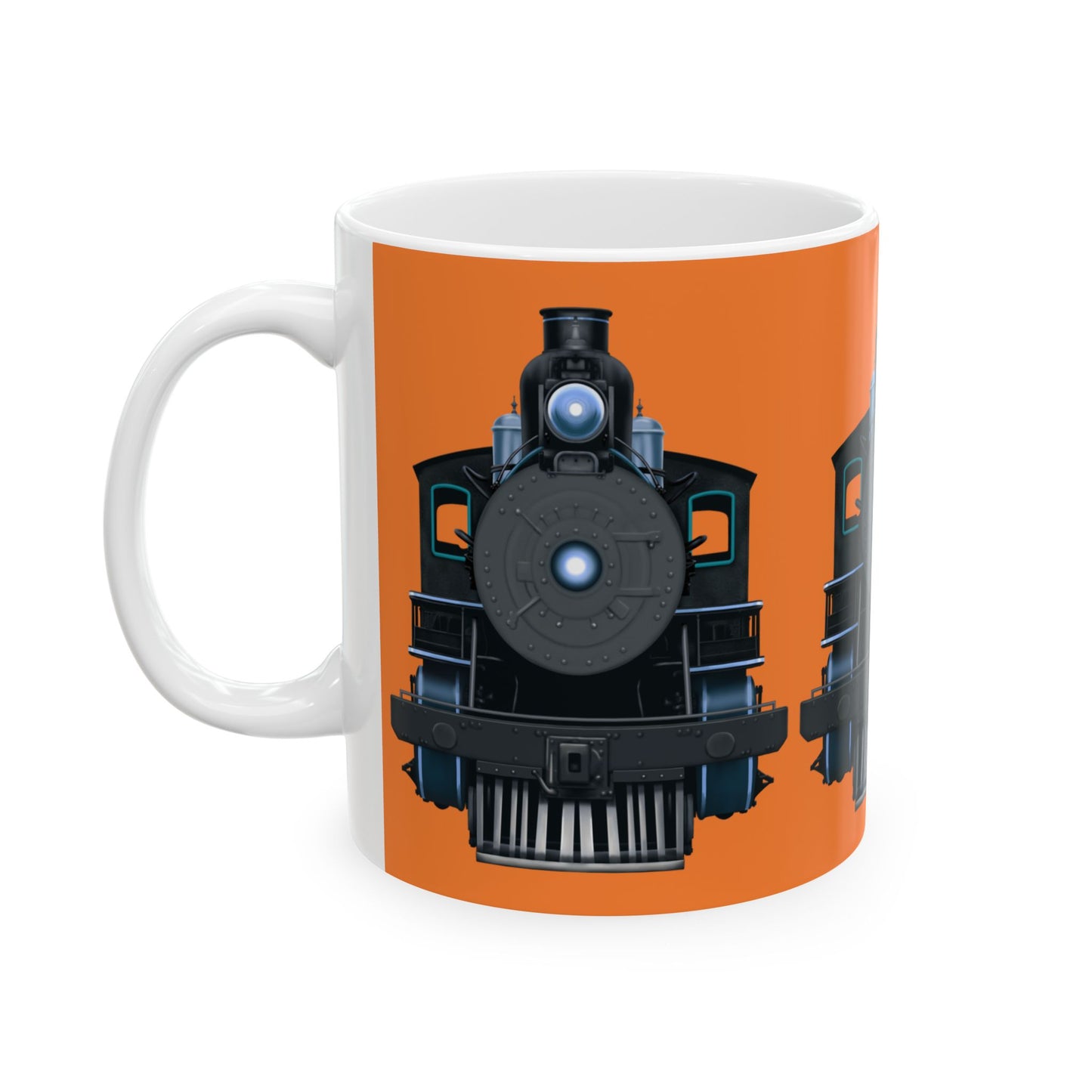 Vintage Steam Locomotive Design - 11oz and 15oz Options