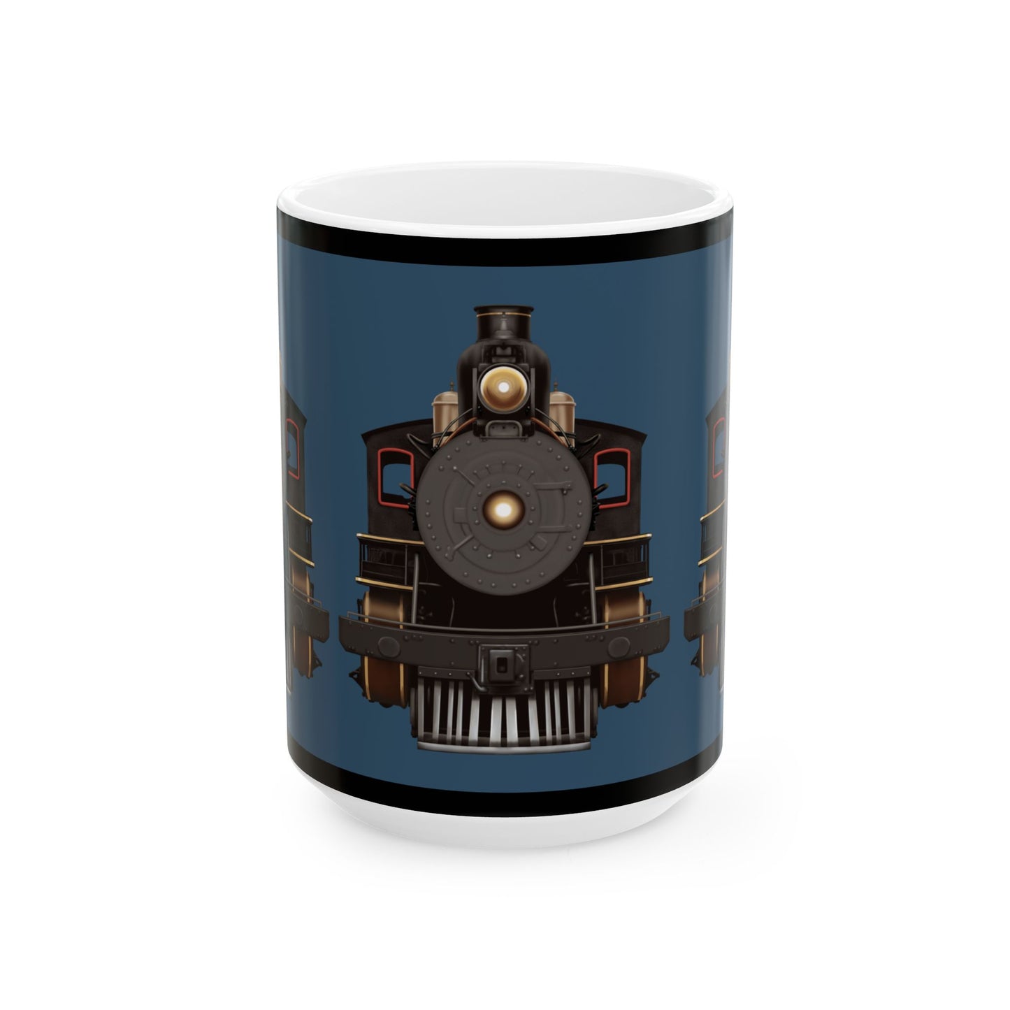 Vintage Steam Locomotive Design - 11oz and 15oz Options