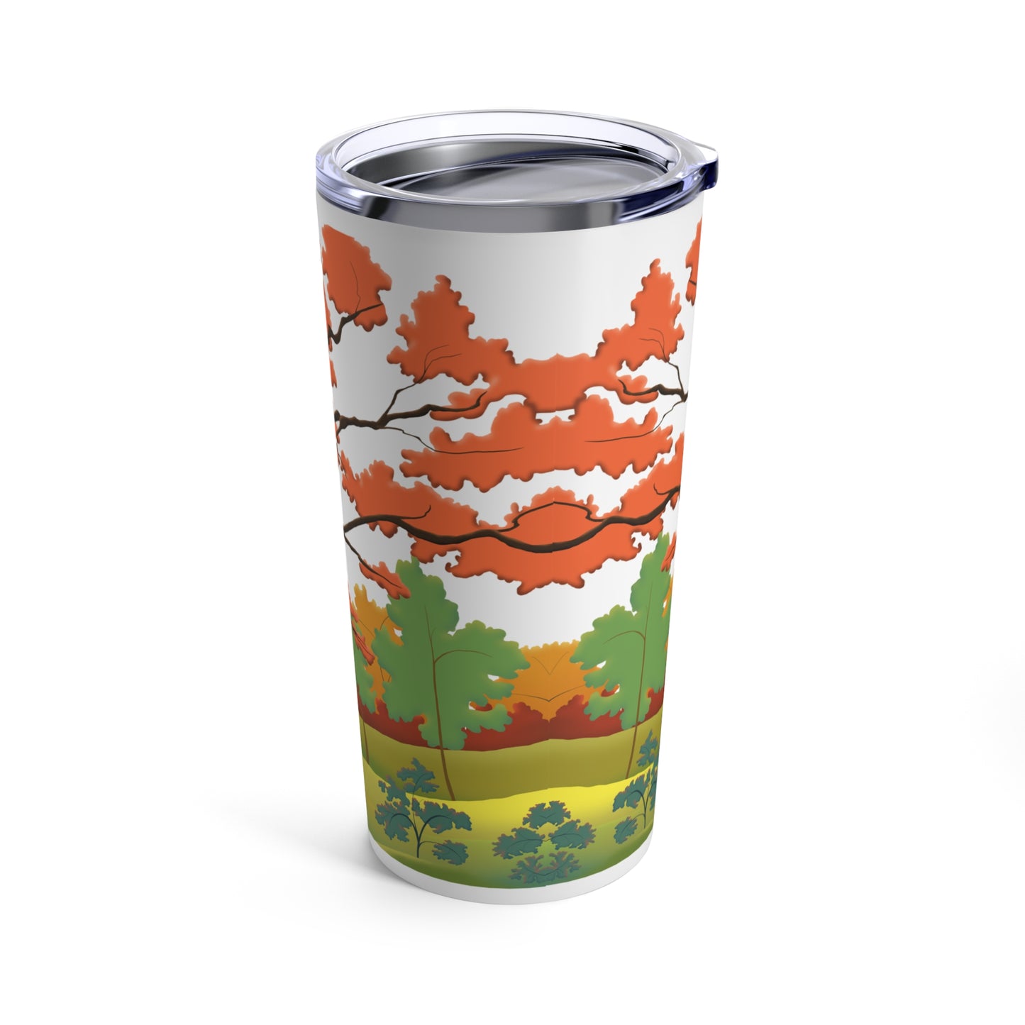 Tumbler 20oz Colorful Autumn Trees