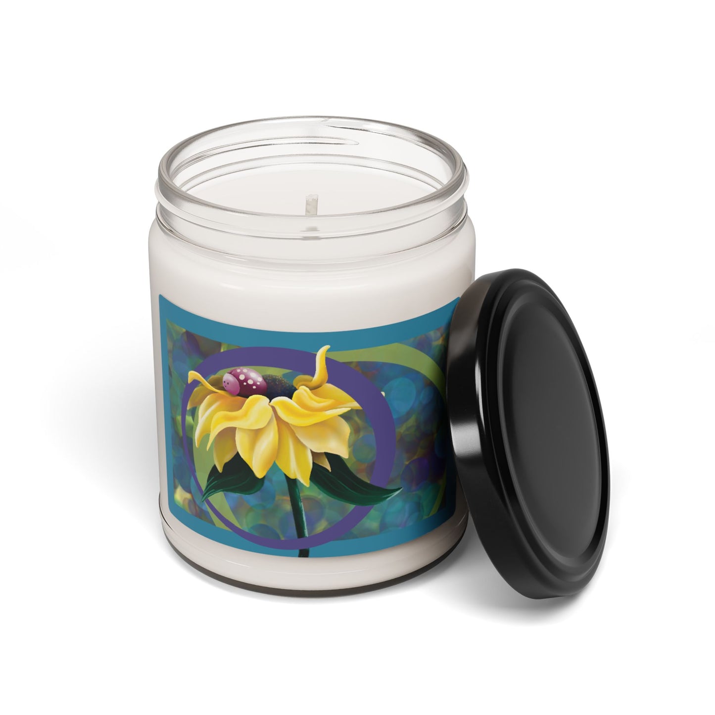 Soy Candle - colorful bug collection