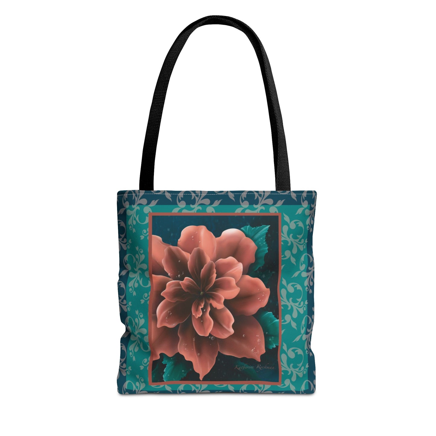 Elegant Flower Tote Bag