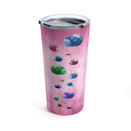 Tumbler 20oz colorful bugs