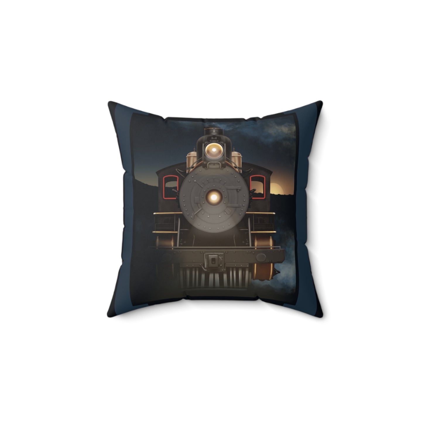 Pillow - Steam Locomotive Design