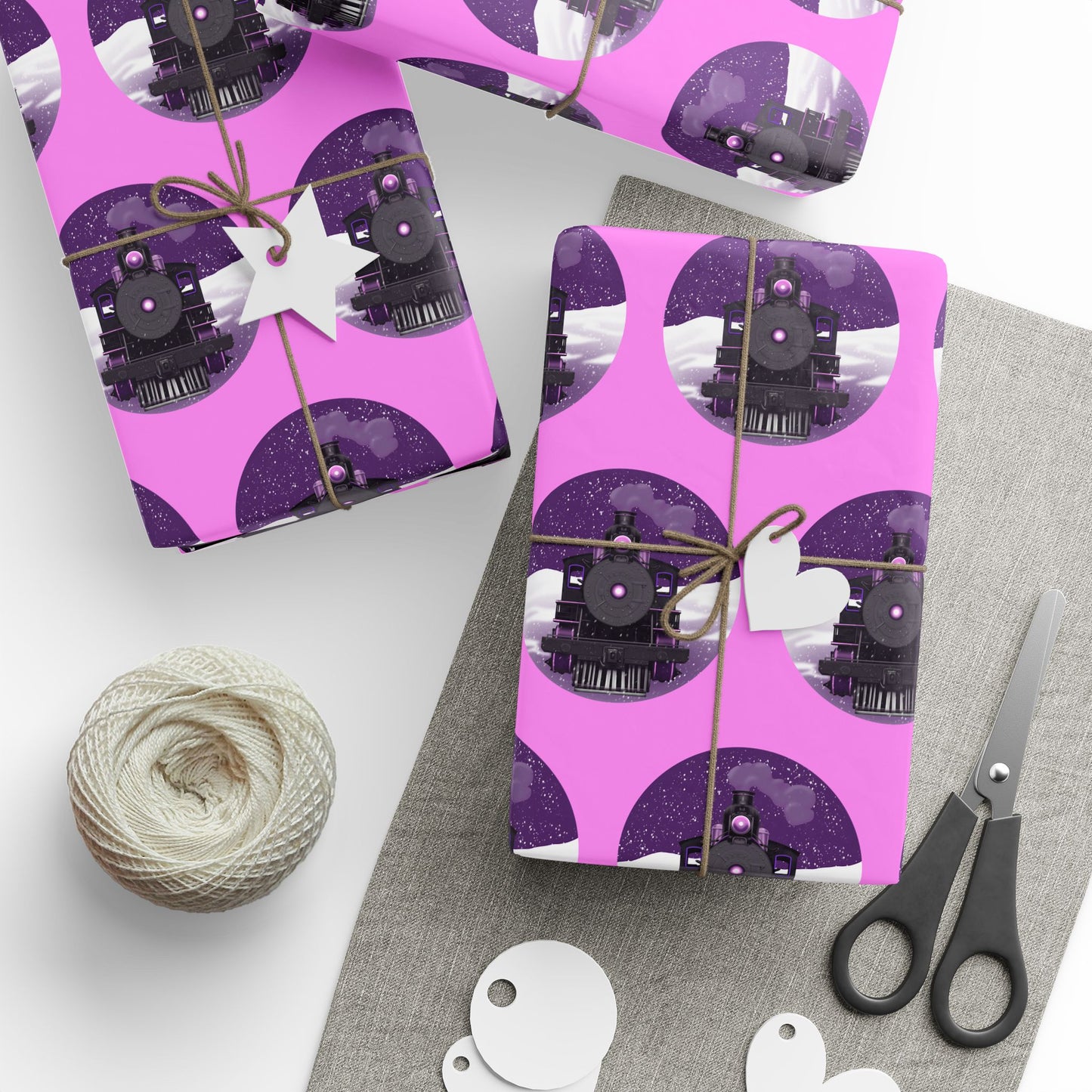 Wrapping Papers - Train Fun Gift Wrap