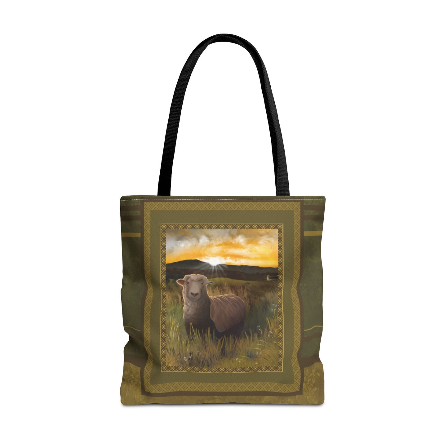 Sunrise Sheep Tote Bag