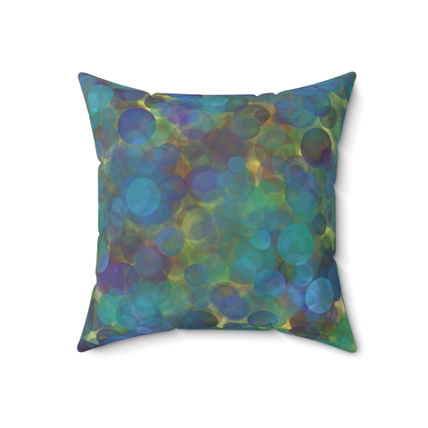 Colorful Bugs Square Pillow